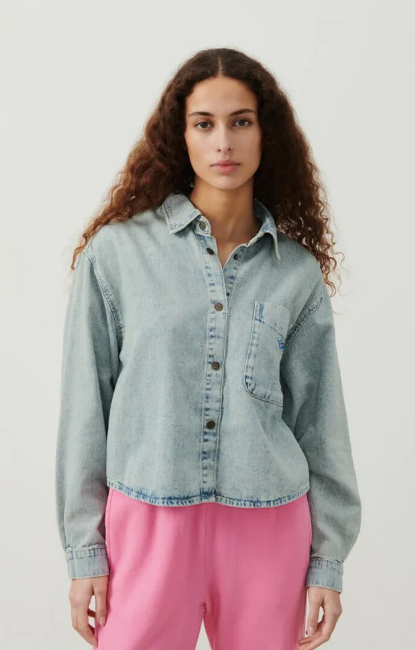 American Vintage Le Denim*Chemise Femme Besobay