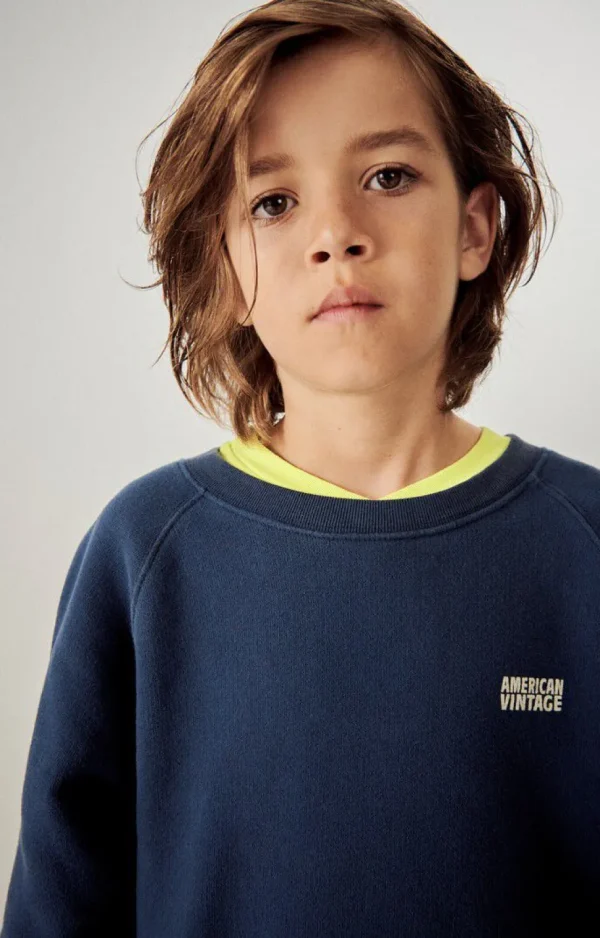 American Vintage Le Molleton*Sweat Enfant Izubird