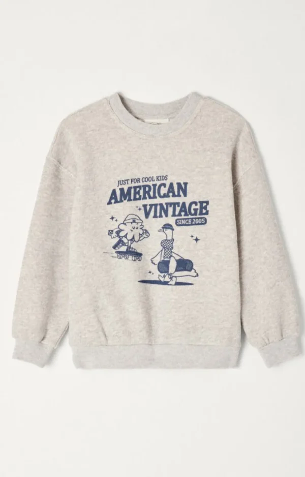 American Vintage Le Molleton*Sweat Enfant Kodytown