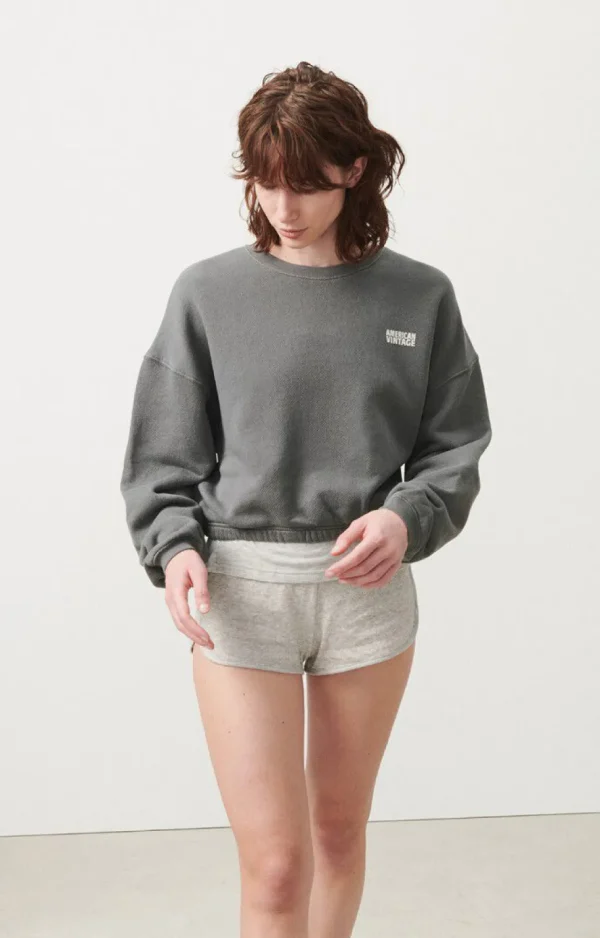 American Vintage Le Molleton*Sweat Femme Doven