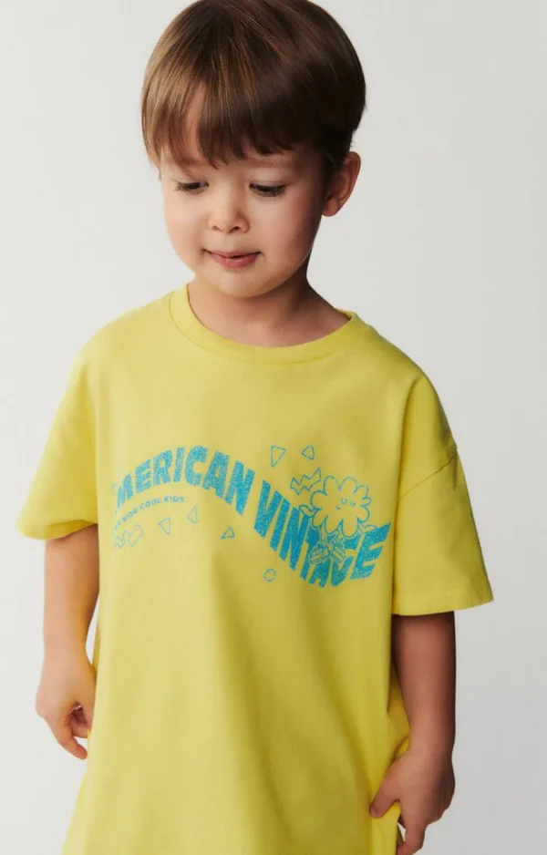 American Vintage T-Shirts Manches Courtes*T-Shirt Enfant Fizvalley