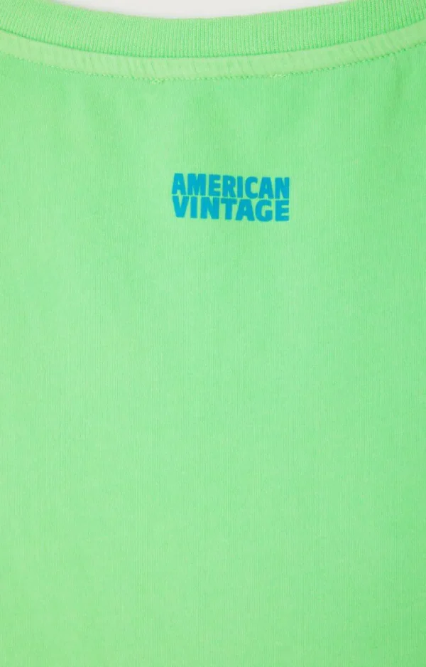 American Vintage T-Shirts Manches Courtes*T-Shirt Femme Pymaz