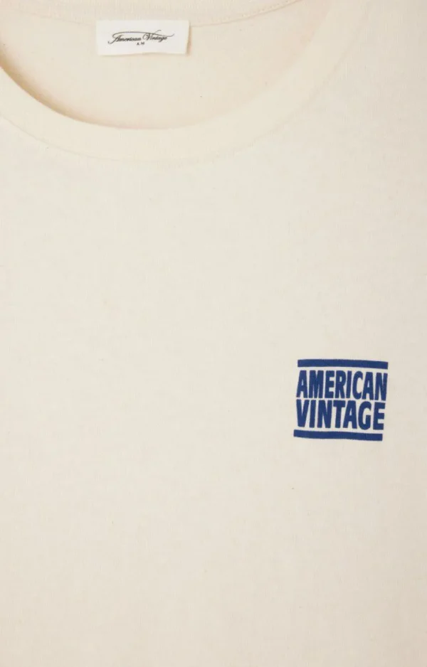 American Vintage T-Shirts Manches Courtes*T-Shirt Homme Ykobow