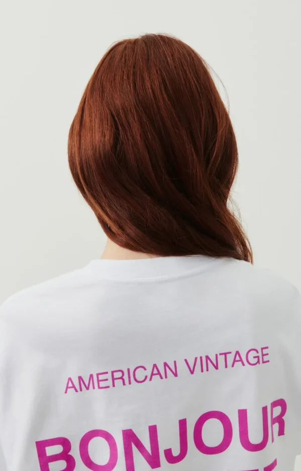 American Vintage T-Shirts Manches Courtes*T-Shirt Mixte Firenze